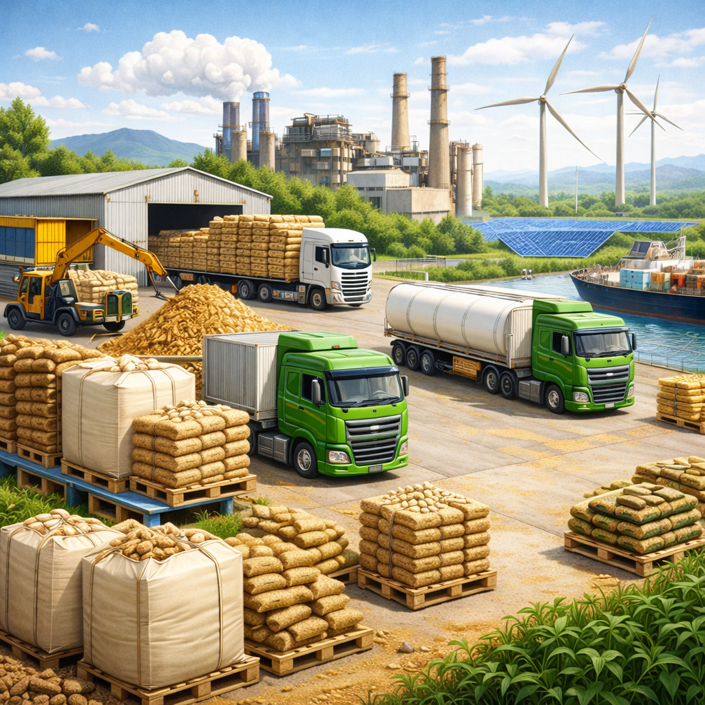 Trading & Distribusi Biomassa